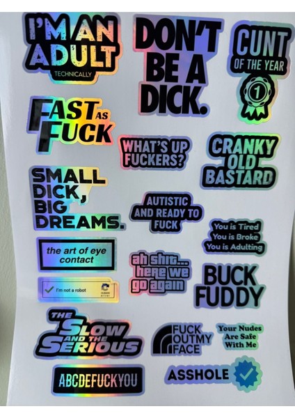 Laptop Sticker ( Etiket ) Notebook,kask, Duvar, Bisiklet, Motosiklet, Dolap, Kapı A4 Boyutlarında