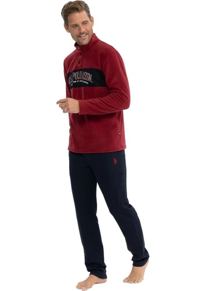 Erkek Bordo Ev Giyim