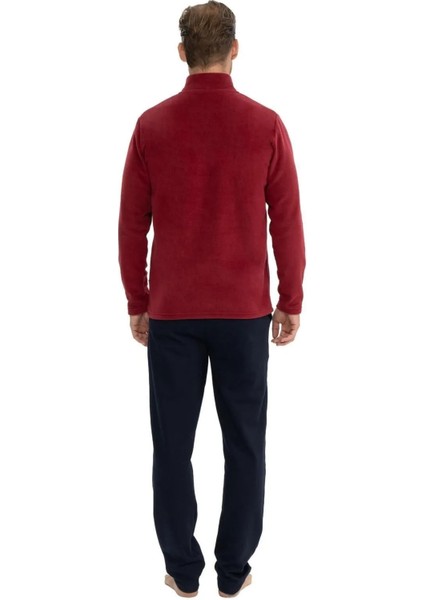 Erkek Bordo Ev Giyim modelleri