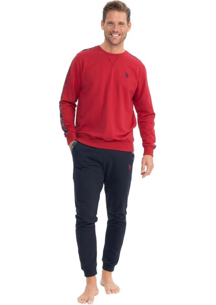 Erkek Bordo Ev Giyim