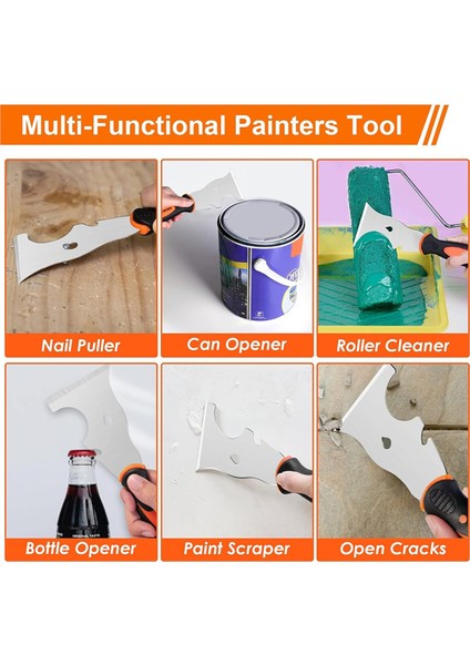 Paslanmaz Çelik Boya Kazıma Aletleri, Alçıpan Onarımı, Macun Uygulaması (Yurt Dışından) fiyatları