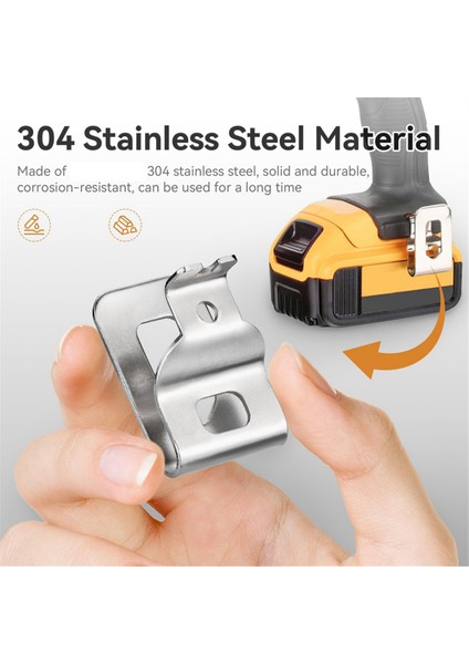 8 Adet Matkap Klipsleri Alet Kancaları N268241 20V Elektrikli Aletlere Uygun (Yurt Dışından) modelleri