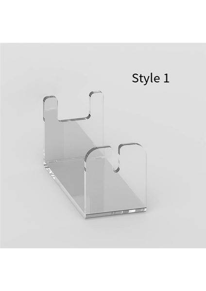 2 Paket Bıçak Sergileme Standı Akrilik Bıçak Standı, Masaüstü Bıçak Sergileme (Yurt Dışından)