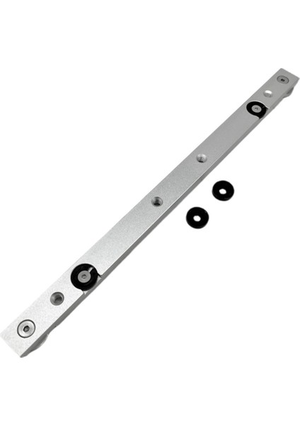 300MM Ağaç Işleme Gönye Ray T-Ray T-Yuvası Masa Testeresi Dıy Aleti Gümüş (Yurt Dışından)