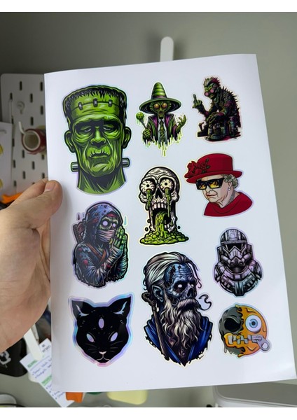 Laptop Sticker ( Etiket ) Notebook,kask, Duvar, Bisiklet, Motosiklet, Dolap, Kapı A4 Boyutlarında