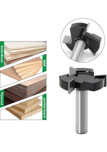 Cnc Spoilboard Yüzey Işleme Freze Uçları Ahşap Işleme Için Kesme (Yurt Dışından)