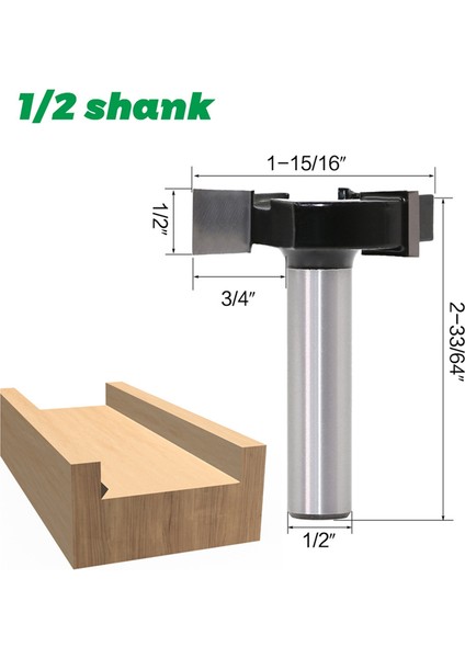 Cnc Spoilboard Yüzey Işleme Freze Uçları Ahşap Işleme Için Kesme (Yurt Dışından)