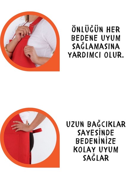 Star Ayar Askılı Havlulu Mutfak Önlüğü Seti (Havlulu Önlük) modelleri