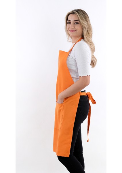 Simple 3'lü Set Ayar Askılı Cepli Mutfak Önlüğü Seti (2 Eldiven) Şef Garson Kafe Aşçı Barista modelleri