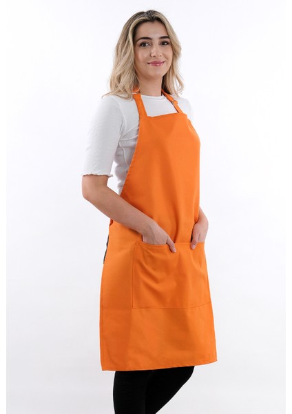 Simple 3'lü Set Ayar Askılı Cepli Mutfak Önlüğü Seti (2 Eldiven) Şef Garson Kafe Aşçı Barista fırsatları