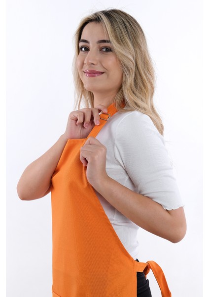 Simple 3'lü Set Ayar Askılı Cepli Mutfak Önlüğü Seti (2 Eldiven) Şef Garson Kafe Aşçı Barista indirimleri