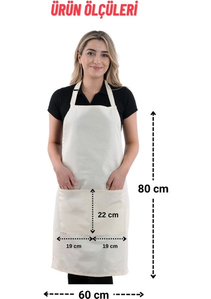 Simple 3'lü Set Ayar Askılı Cepli Mutfak Önlüğü Seti (2 Eldiven) Şef Garson Kafe Aşçı Barista fırsatları