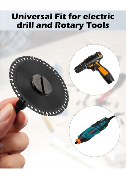 Montaj Mandrel 3/8ın ve 1/4ın Mil Deliği (8 Paket), Uç Aracı (Yurt Dışından)