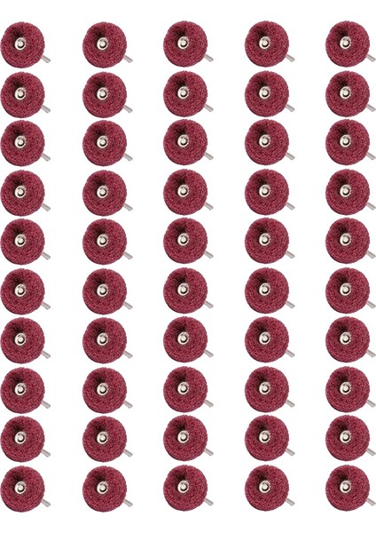 50 Adet 1 Inç Aşındırıcı Tekerlek Cilalama Parlatma Tekerlek Matkapları (Yurt Dışından)