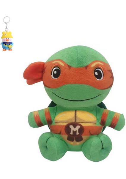 Mutant Çağı Genç Mutant Ninja Kaplumbağalar Peluş Oyuncak Karikatür Anime Büyük Gözlü Kaplumbağa Bebek Yaratıcı Bebek (Yurt Dışından)