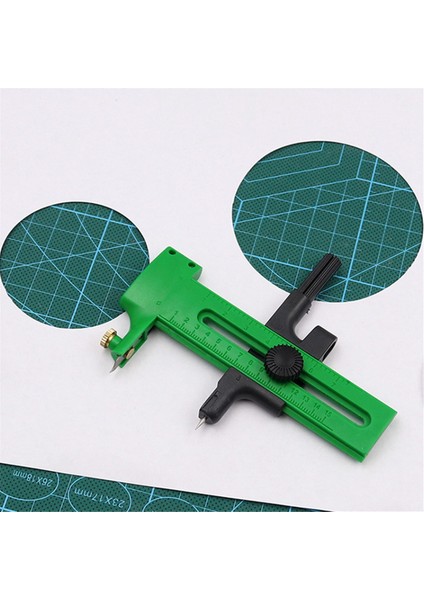 Kumaş El Sanatları Yapımı Için Sarı Ayarlanabilir Dairesel Kesme Aleti (Yurt Dışından) modelleri