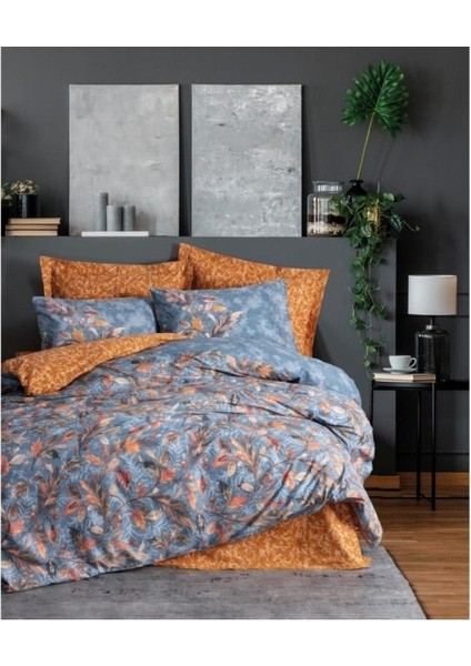 Tek Kişilik Nevresim Takımı Alekra Hardal