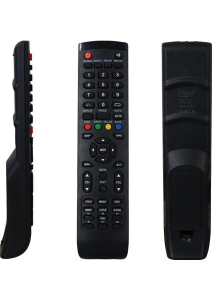 Küçük Kalıp Nordmende-Sanyo LCD LED Tv Kumanda (70113=40039=33185)