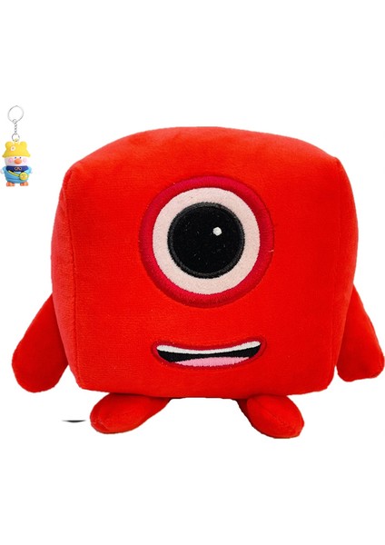 Numberblocks Dijital Yapı Blokları Peluş Oyuncak Bebek Çocuk Matematik Aydınlanma Bebeği (Yurt Dışından)