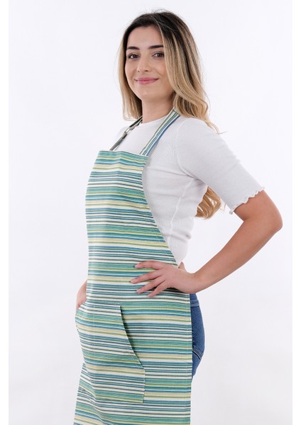 Motif Ayarlanabilir Askılı Şef Önlüğü Chef Mutfak Önlüğü modelleri