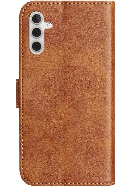 Samsung Galaxy A15 4g/5g Tam Korumalı Telefon Pu Deri Cüzdan Standlı Kılıf (Yurt Dışından) indirimleri