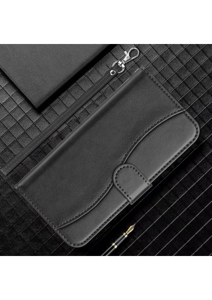 Samsung Galaxy A06 Tam Korumalı Telefon Pu Deri Cüzdan Standlı Kılıf (Yurt Dışından)