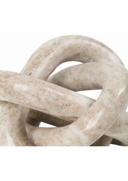 Mermer Zincir Obje Krem 15X15X15CM fiyatları