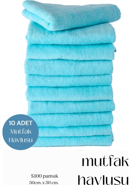 10 Adet Mutfak Havlusu El Yüz Havlusu
