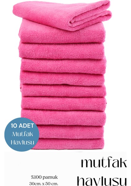 10 Adet Mutfak Havlusu El Yüz Havlusu