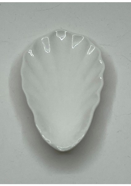 Kahve Yanı Porselen Lokumluk Şekerlik Büyük Istiridye Çerezlik 6’lı 14 cm 92358 modelleri