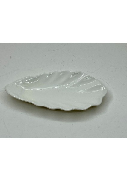 Kahve Yanı Porselen Lokumluk Şekerlik Büyük Istiridye Çerezlik 6’lı 14 cm 92358 fırsatları