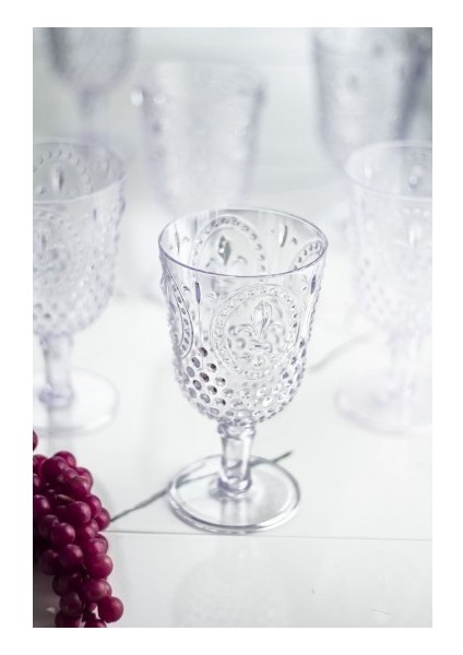 Akrilik Şeffaf Ayaklı Bardak fiyatları