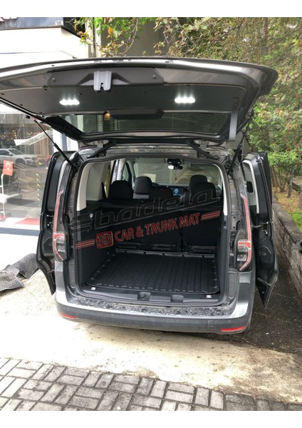 2025 Vw Caddy Koltuklu Van 3D Kauçuk Bagaj Havuzu