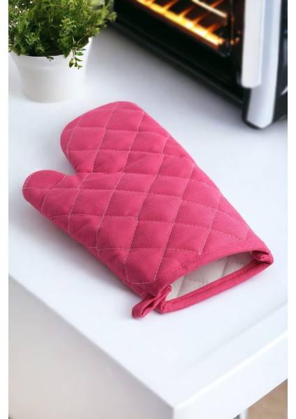 Yanmaz ve Isıya Dayanıklı Fırın Eldiveni (2 Eldiven) fırsatları