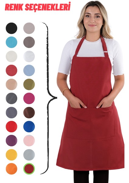 Simple Ayar Askılı Mutfak Önlüğü modelleri