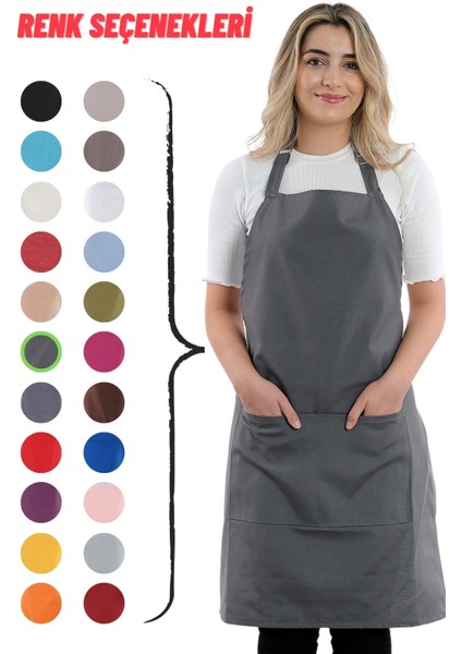 Simple Ayar Askılı Mutfak Önlüğü modelleri