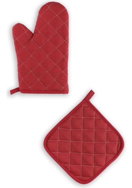 Yanmaz Fırın Eldiveni ve Fırın Tutacağı (1 Eldiven 1 Tutacak) fiyatları