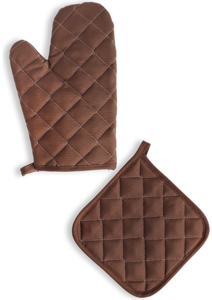 Yanmaz Fırın Eldiveni ve Fırın Tutacağı (1 Eldiven 1 Tutacak) fiyatları