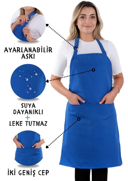 Simple Ayar Askılı Mutfak Önlüğü