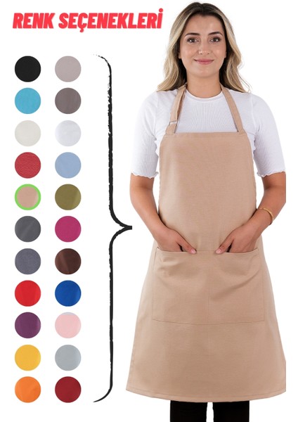 Simple Ayar Askılı Mutfak Önlüğü modelleri