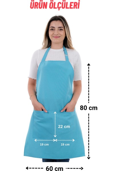 Simple Ayar Askılı Mutfak Önlüğü