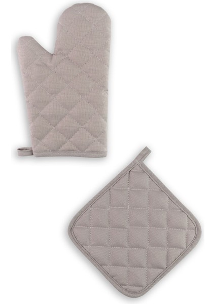 Yanmaz ve Isıya Dayanıklı Fırın Eldiveni ve Tutacak (2 Eldiven, 2 Tutacak) indirimleri