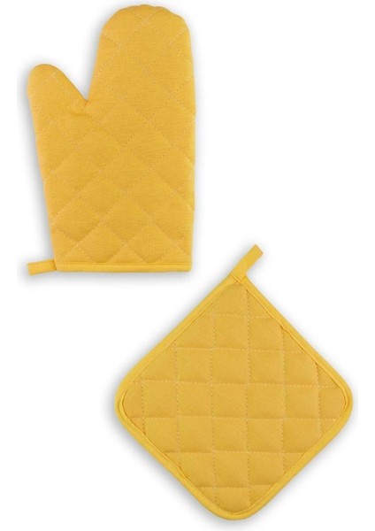 Yanmaz Fırın Eldiveni ve Fırın Tutacağı (1 Eldiven 1 Tutacak) fiyatları