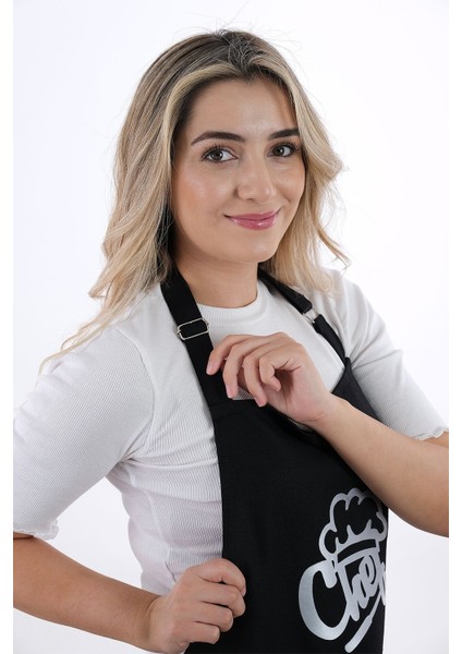 Unisex Master Chef Ayar Askılı Mutfak Önlüğü indirimleri