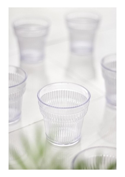 Barok Şeffaf Kısa Bardak modelleri