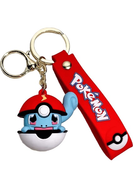 Oyun Pokemon Aksiyon Figürü Pikachu Charmander Snorlax Squirtle Anime Pokemon Moda Anahtarlık Çanta Anahtarlık Kolye Doğum Günü Hediyeleri Renk:2 (Yurt Dışından)