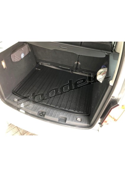 2014 Vw Caddy Koltuklu Van 3D Kauçuk Bagaj Havuzu