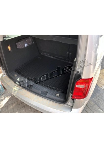 2014 Vw Caddy Koltuklu Van 3D Kauçuk Bagaj Havuzu