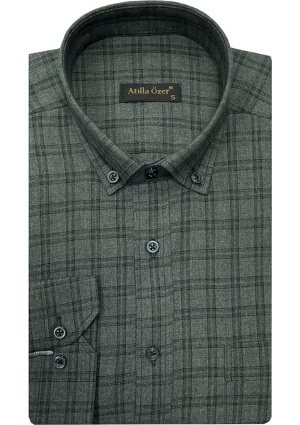 Uzun Kol Klasik Erkek Gömlek 7330