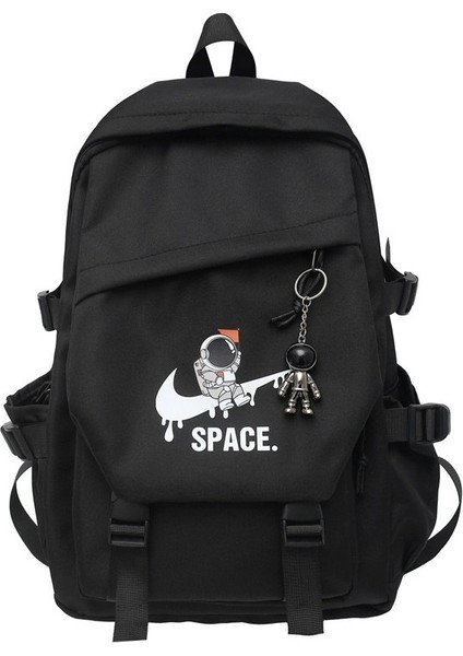 Sırt Çantası Erkek Rahat Basit Öğrenci Sırt Çantası Hafif Büyük Kapasiteli Lise Öğrencisi Ortaokul Öğrencisi Sırt Çantası (Yurt Dışından)